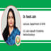 S.S. Jain Subodh P.G.Mahila Mahavidyalaya, Lecturer, Department of EAFM: Dr. Swati Jain Interview